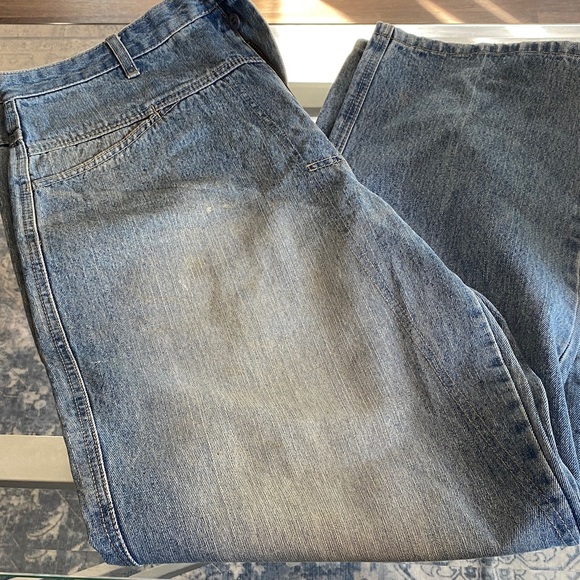 Marithe Francois Girbaud Relaxed Fit Blue Jeans